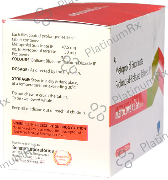 Metocure XL 50 Tablet