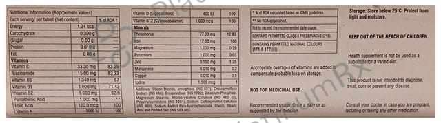 B 29 Daily Tablet 15 Tablet