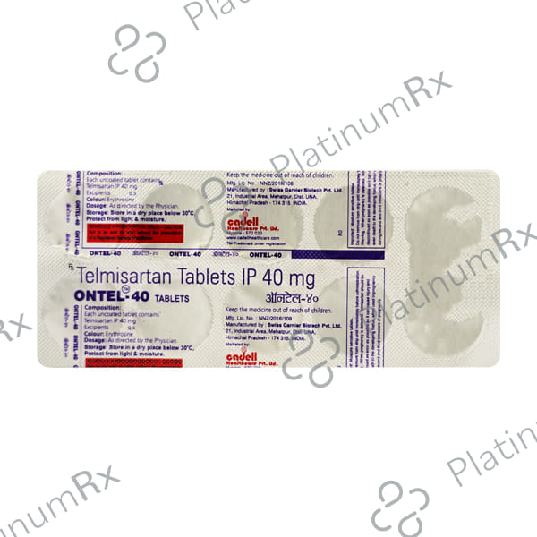 Ontel 40mg Tablet 10s