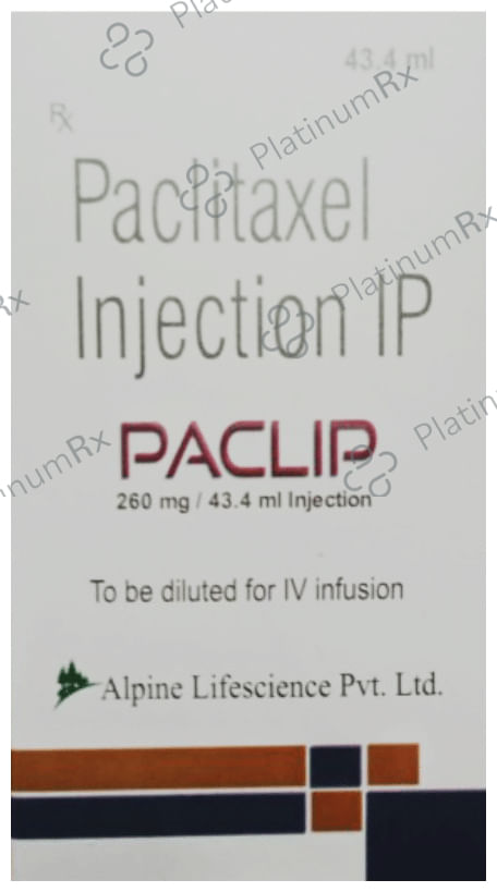 Paclip 260mg Injection 43.4ml