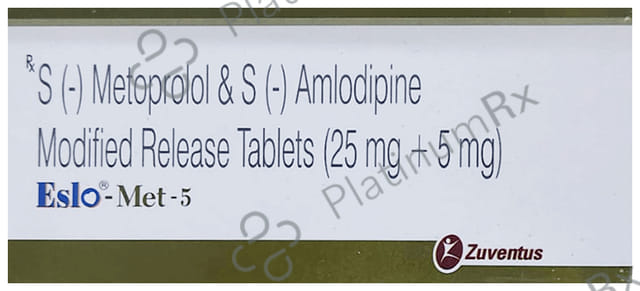 Eslo Met 5/25mg Tablet 10s