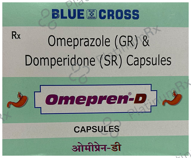 Omepren D 50mg Capsule SR 15s