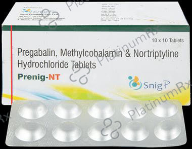 Prenig NT 75mg/10mg/1500mcg Tablet