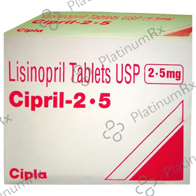 Cipril 2.5mg Tablet