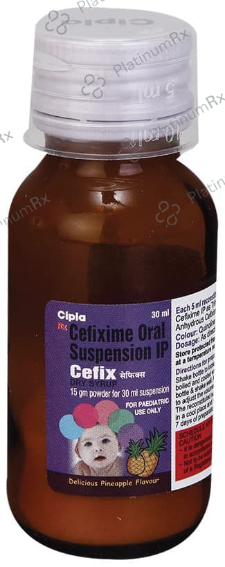 Cefix 50mg Dry Syrup 30ml