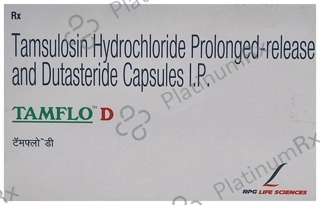 Tamflo D 0.4/0.5mg Capsule PR 10s