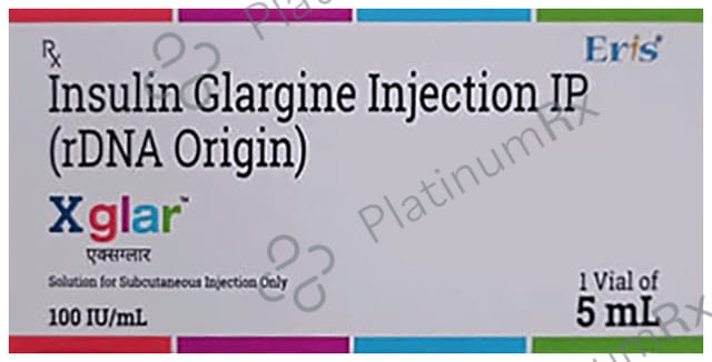 Xglar (100 IU/ml) (1*5ml Vial) Solution For Injection 5ml