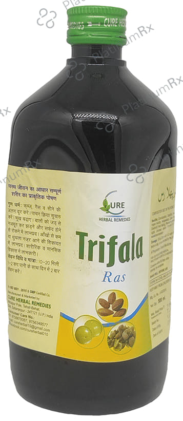 Cure Herbal Remedies Trifala Ras 200 ml