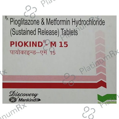 Piokind M 15/500mg Tablet 10s