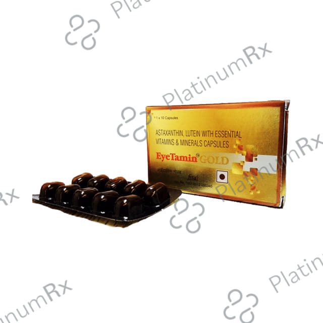 Eyetamin Gold Capsule 10s