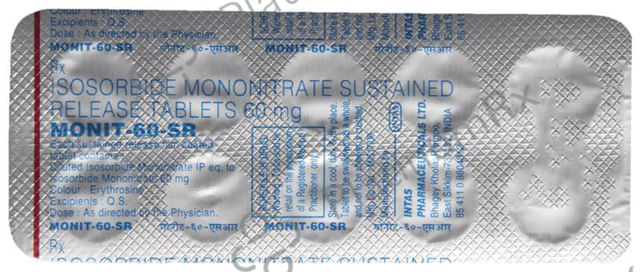 Monit 60mg SR Tablet 10s