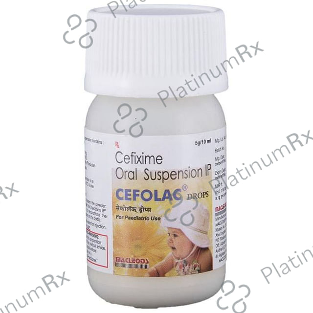 Cefolac 25mg Oral Suspension 10ml