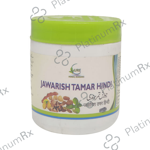 Cure Herbal Remedies Jawarish Tamar Hindi 125 gm