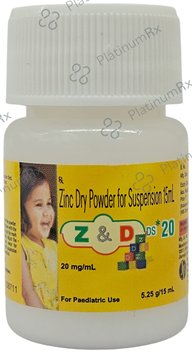 Z&D 20mg Dry Syrup 15ml