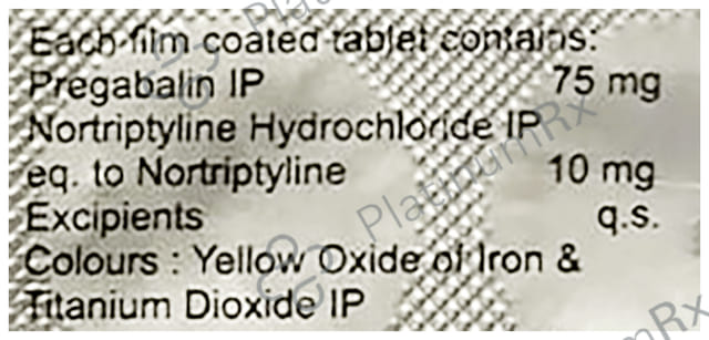 Pbren NT 10/75mg Tablet 15s
