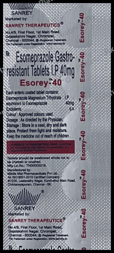 Esorey 40 Tablet