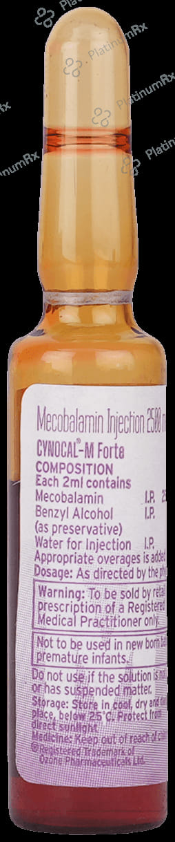 Cynocal M Forte 2500mcg Injection 2ml