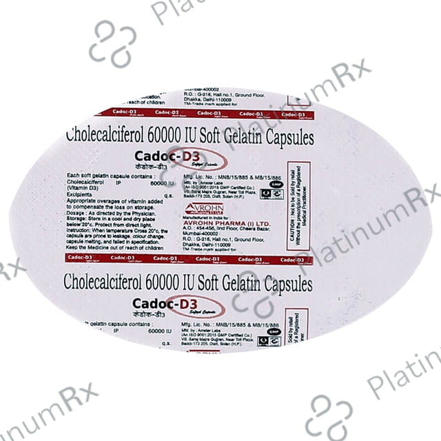 Cadoc-D3 SoftgelCapsule