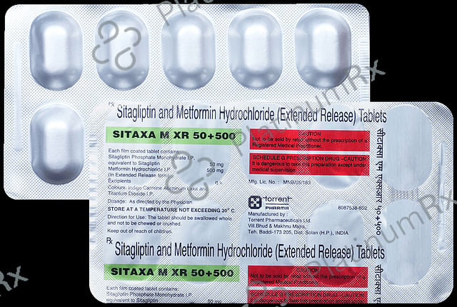 Sitaxa M XR 50/500mg Tablet 10s
