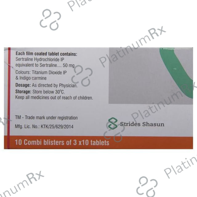 Serlift 50mg Tablet 10s