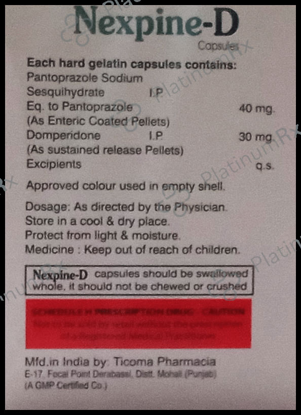 Nexpine-D Capsule SR