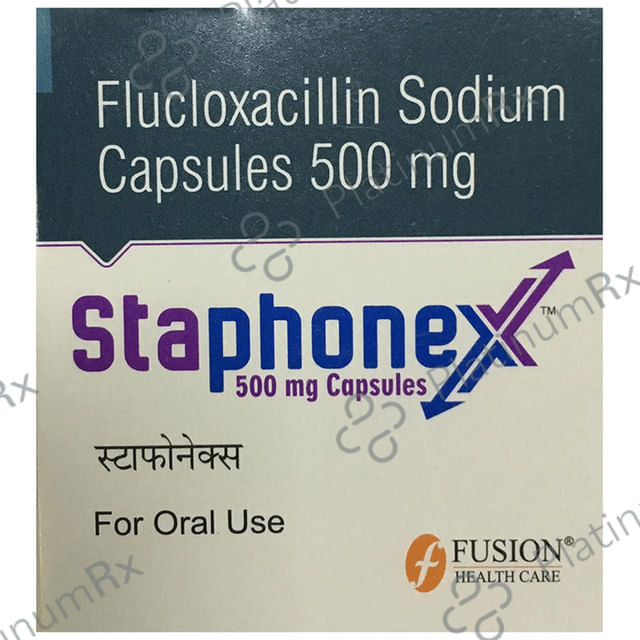 Staphonex 500mg Capsule 4s