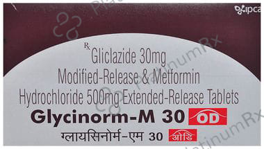 Glycinorm M 30/500mg OD Tablet ER 10s