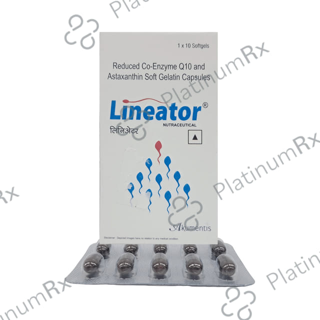 Lineator 12/200mg Capsule 10s
