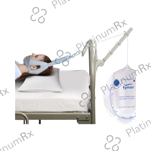 Tynor G-26 Cervical Traction Kit with Weight Bag (Sleeping) Universal