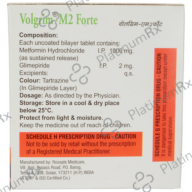 Volgrim-M2 Forte Tablet SR