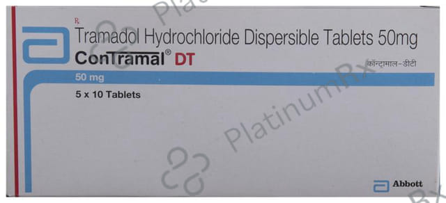 Contramal 50mg Tablet DT 10s