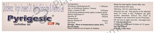 Pyrigesic Gel