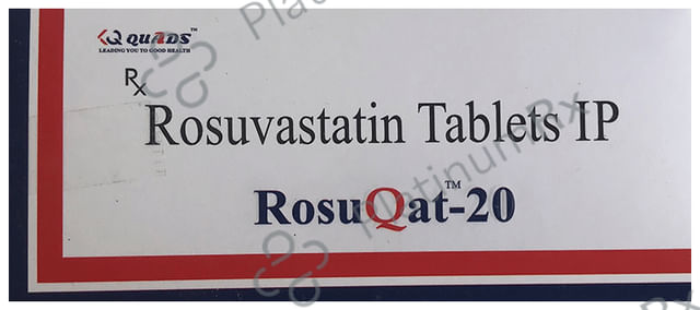 Rosuqat 20mg Tablet 10s