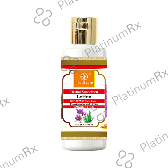 Khadi Care Herbal Sunscreen Lotion SPF 30 210ml