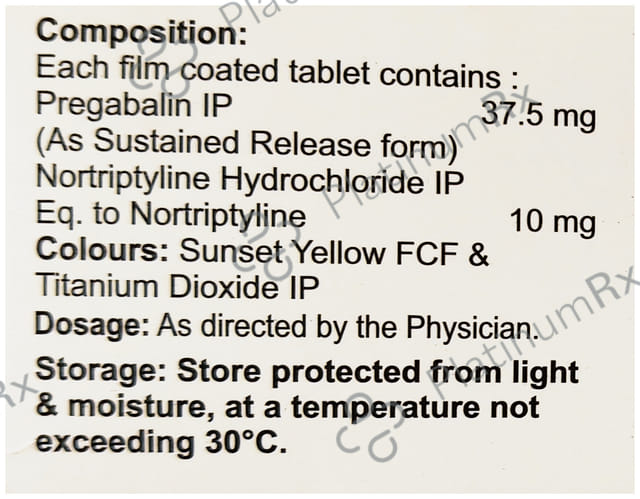 Norpress PG 10/37.5mg Tablet SR 10s