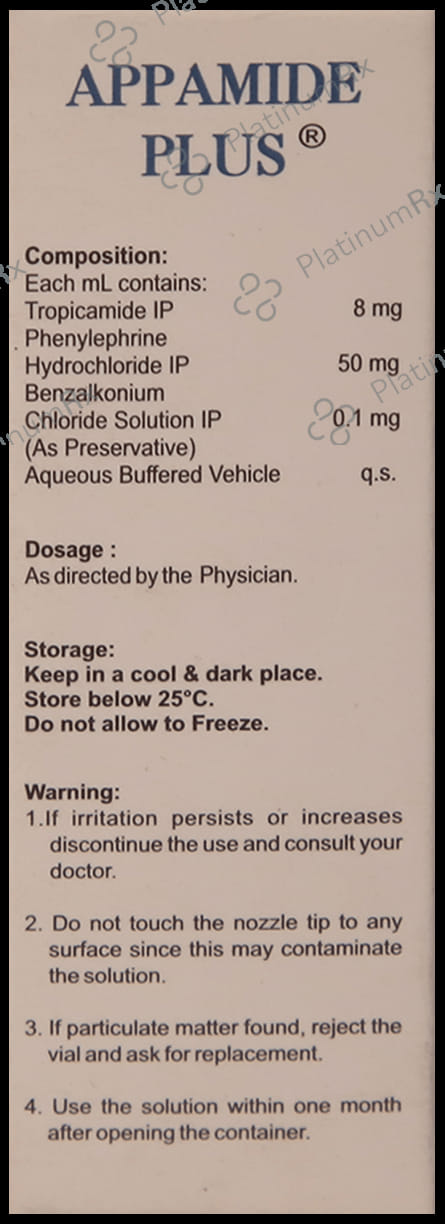 Appamide Plus Eye Drop