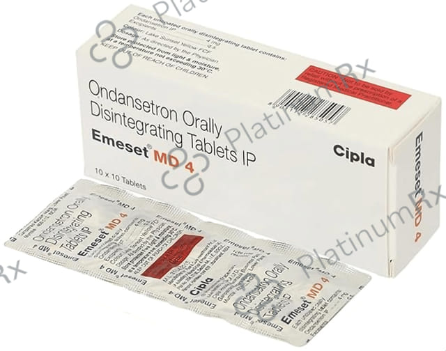 Emeset MD 4mg Tablet 10s