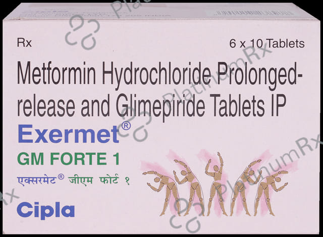 Exermet GM Forte 1 Tablet PR