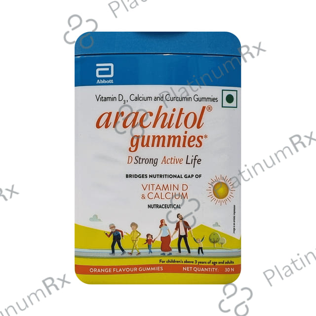 Arachitol Gummies Orange Flavour 30s