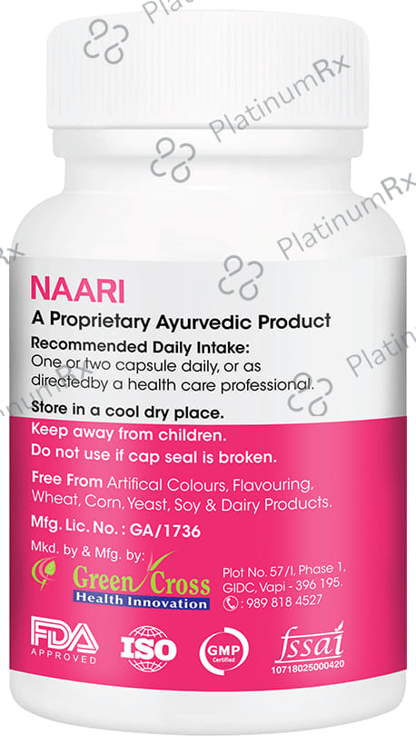 Vitagreen Naari 500mg Capsule