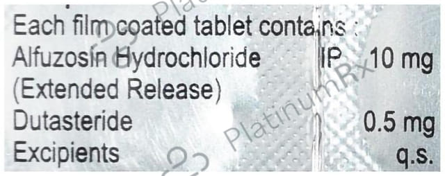 Z Alfu D 10mg/0.5mg Tablet ER