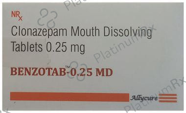 Benzotab 0.25 MD Tablet