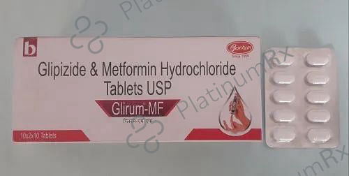 Glirum MF 5/500mg Tablet 10s