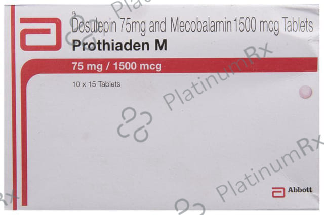 Prothiaden M 75mg/1500mcg Tablet 15s