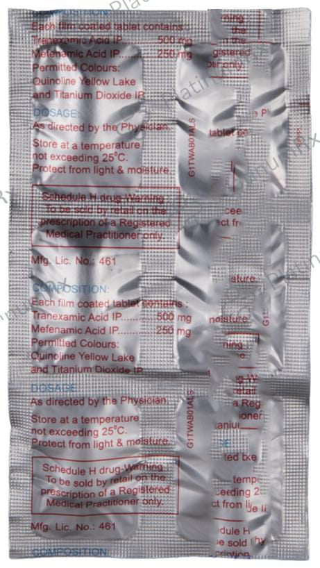 Clip MF 250/500mg Tablet 6s