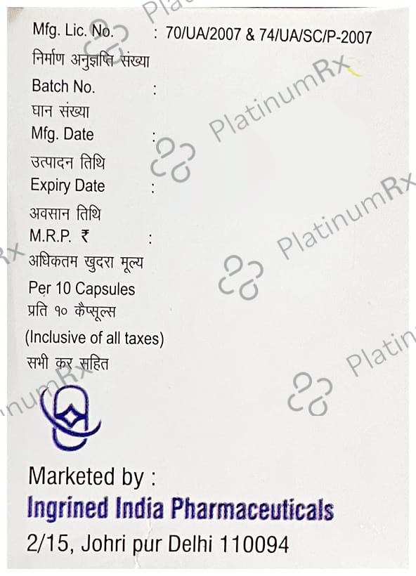 Grinednox 500mg Capsule 10s