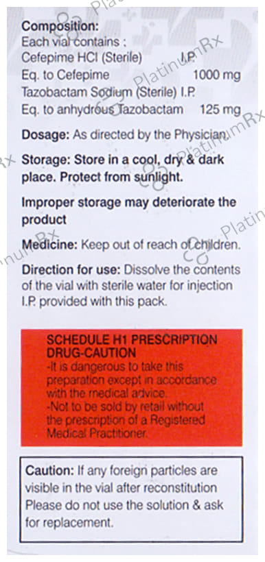 Cepizon T 1.125gm Injection 1s