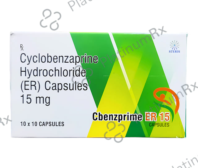 Cbenzprime 15mg Capsule ER 10s