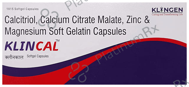 Klincal Softgel Capsule 10 Soft Gelatin Capsule