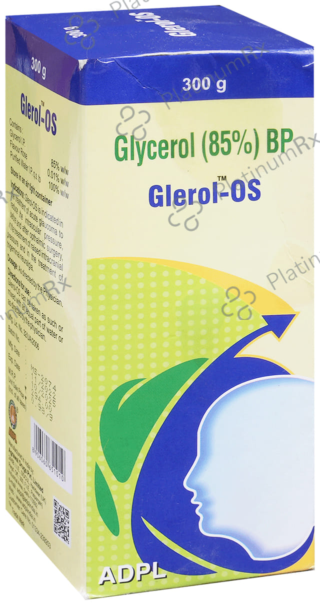 Glerol-OS Gel - Glycerol (85%) BP for Eye Health 300 Gel